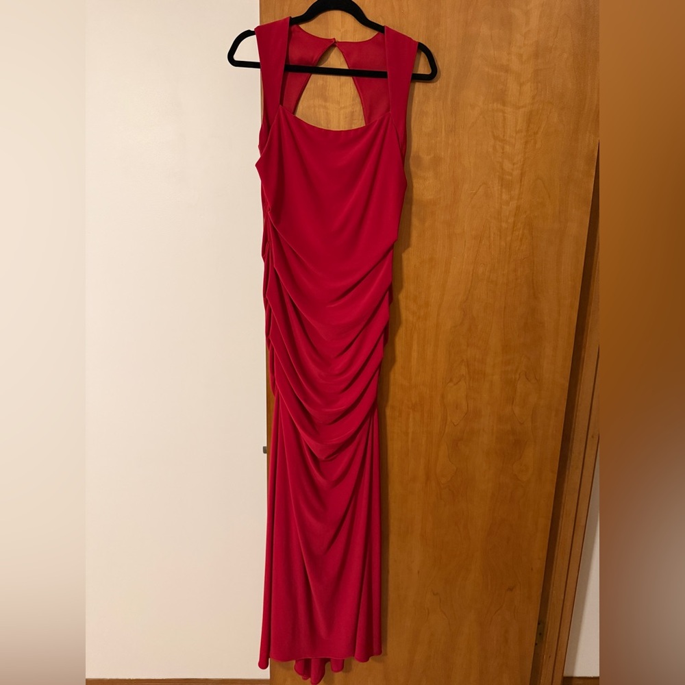 Adrianna Papell Red Gown